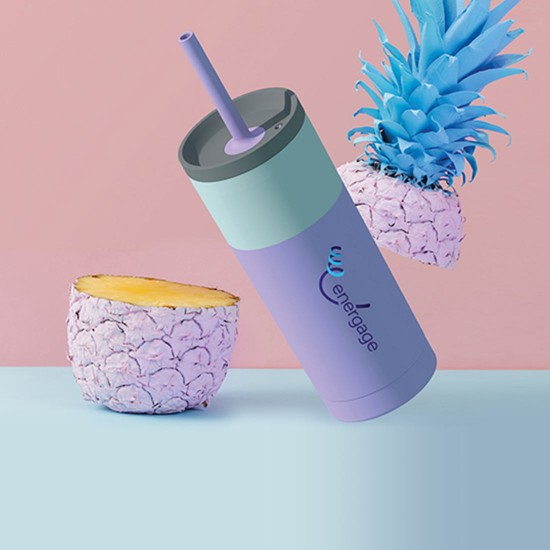 Verre de voyage Asobu isolé avec paille Superb Sippy 20 oz