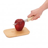 Contenant à lunch avec planche à découper en bambou