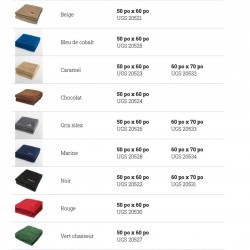 Jeté douce Soft Touch VELURA 60" X 70" Jeté douce Soft Touch VELURA 60" X 70"