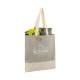 Sac fourre-tout en coton recyclé, 2 tons