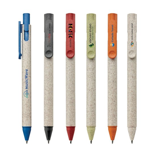 Stylo à bille TRIGO éco en tiges de paille de blé