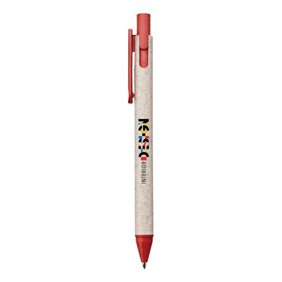 Stylo à bille TRIGO éco en tiges de paille de blé