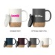 Tasse en céramique Asobu avec base en liège 12 oz (355 ml)