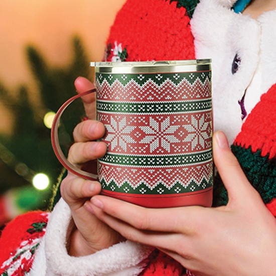 Tasse de voyage Asobu Ultimate des Fêtes (Céramique à l'intérieur)