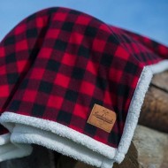 Jeté Sherpa LUMBERJACK 50" X 60" Jeté Sherpa LUMBERJACK 50" X 60"