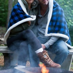 Jeté Sherpa LUMBERJACK 50" X 60" Jeté Sherpa LUMBERJACK 50" X 60"