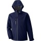 North End Men's Prospect Two-Layer Soft Shell Hooded Jacket