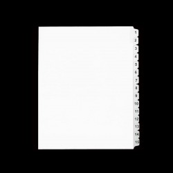 Ensemble intercallaires chiffres 1 à 15