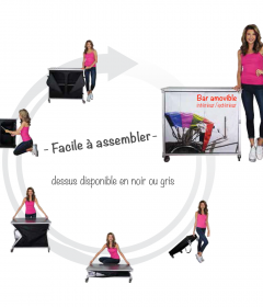 Comptoirs de présentation